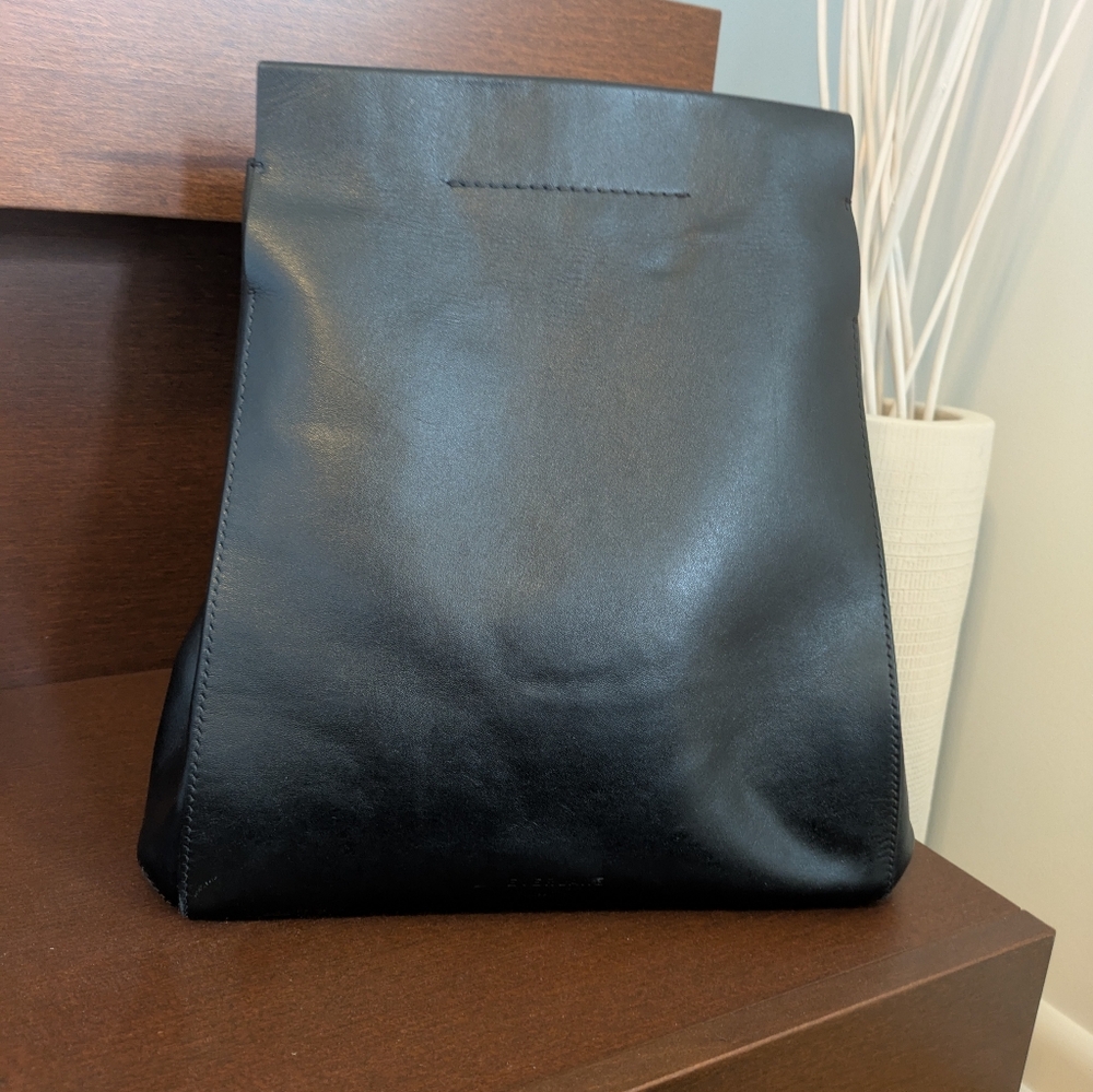 Everlane The Form Bag Black Leather Made In Italy - Picture 3 of 5